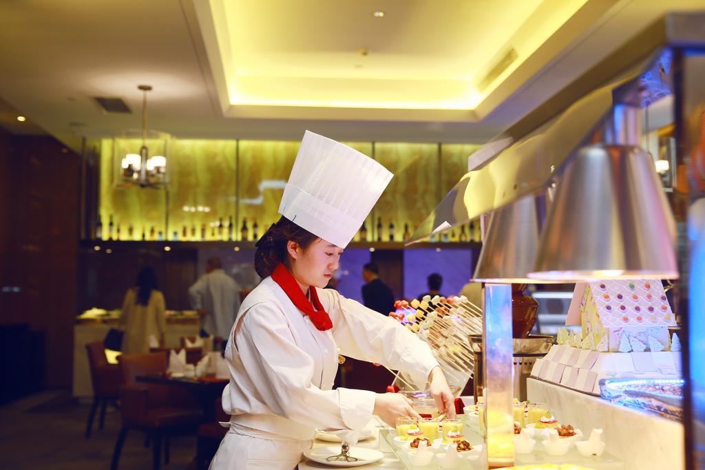 Yinchuan Xifujing Hotel Bagian luar foto